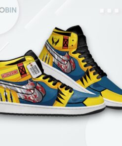 Wolverine Custom Jordan 1 High – Personalized Sneakers