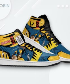 Wolverine Jordan 1 High – Custom Movie Sneakers
