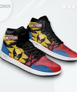 Wolverine Jordan 1 High – Superhero Custom Sneakers