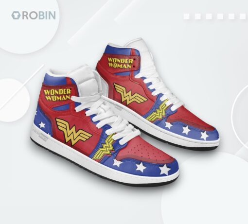 Wonder Woman Jordan 1 High – Superhero Comic Edition