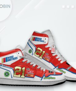 Wood Brothers Jordan 1 High – Custom No. 21 Sneakers Wood Brothers Jordan 1 High – Custom No. 21 Sneakers