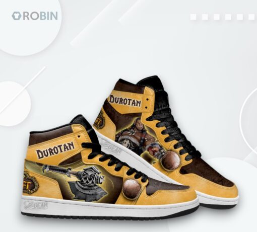 World of Warcraft Durotan Jordan 1 High – Custom Sneakers
