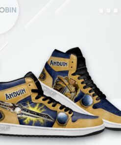 World of Warcraft Jordan 1 High – Anduin Lothar Alliance Sneakers
