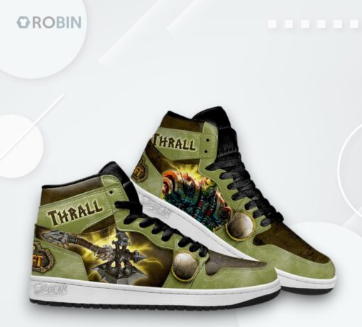 World of Warcraft Thrall Jordan 1 High Sneakers