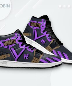 Wraith Apex Legends Custom Sneakers – Uniform Design Shoes Wraith Apex Legends Custom Sneakers – Uniform Design Shoes