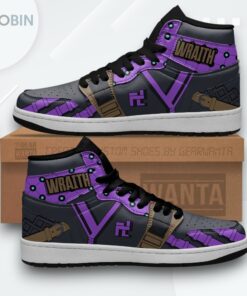 Wraith Apex Legends Custom Sneakers – Uniform Design Shoes Wraith Apex Legends Custom Sneakers – Uniform Design Shoes