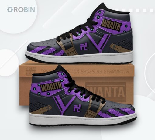 Wraith Apex Legends Custom Sneakers – Uniform Design Shoes