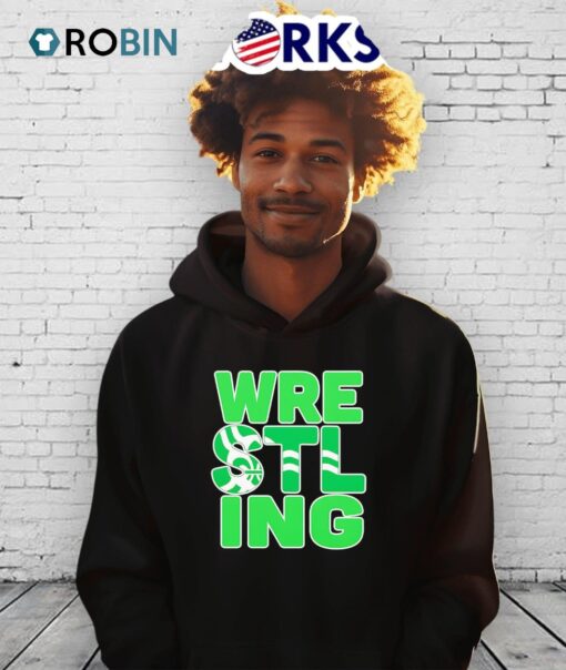 Wrestling St Pattys Shirt