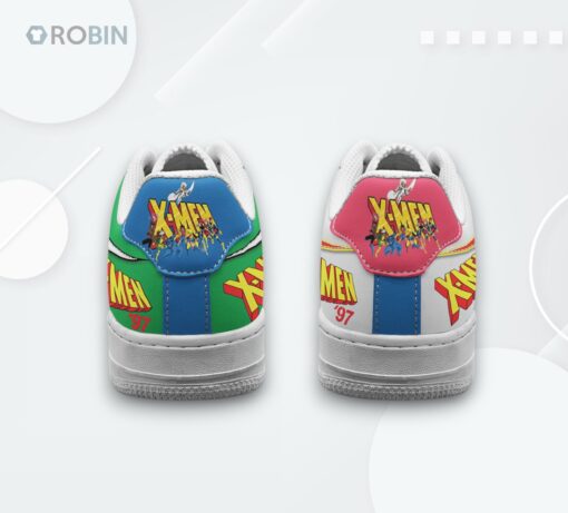 X Men ’97 Xavier Institute Graphic Air Force 1 Sneakers for Fans