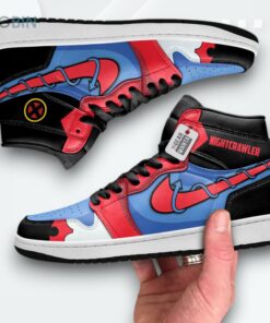 X Men Nightcrawler Jordan 1 High Custom Sneakers X Men Nightcrawler Jordan 1 High Custom Sneakers
