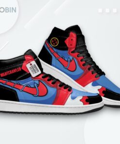 X Men Nightcrawler Jordan 1 High Custom Sneakers X Men Nightcrawler Jordan 1 High Custom Sneakers