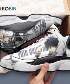 Yuta Okkotsu Jordan 13 Sneakers – Unique Printed Design for Stylish Support