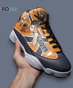 Yuu Nishinoya Jordan 13 Sneakers with Unique Printed Design – Stylish Athletic Shoes