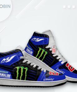 YZR M1 Jordan 1 High Sneakers – Custom Moto GP Fan Edition YZR M1 Jordan 1 High Sneakers – Custom Moto GP Fan Edition