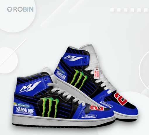 YZR M1 Jordan 1 High Sneakers – Custom Moto GP Fan Edition