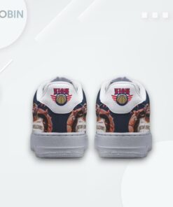Zion Williamson Air Force 1 Shoes   New Orleans Pelicans Design Zion Williamson Air Force 1 Shoes   New Orleans Pelicans Design