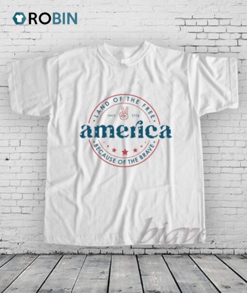 4th Of July Land Of The Free Shirt