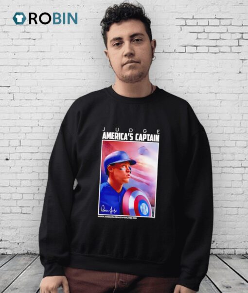Aaron Judge America’s Captain Shirt