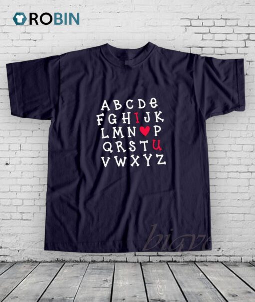 ABC I Love You Shirt