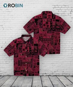 Arizona Cardinals Tropical Patchwork Hawaiian Shirt Arizona Cardinals Tropical Patchwork Hawaiian Shirt