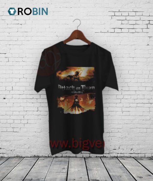 Attack On Titan Fire Shirt