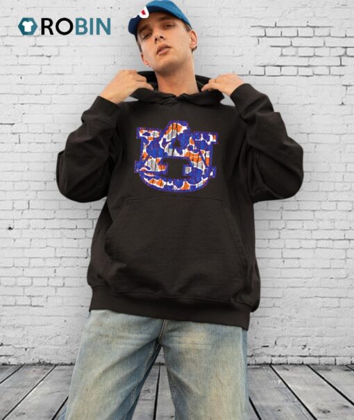 Auburn Camo Logo Shirt