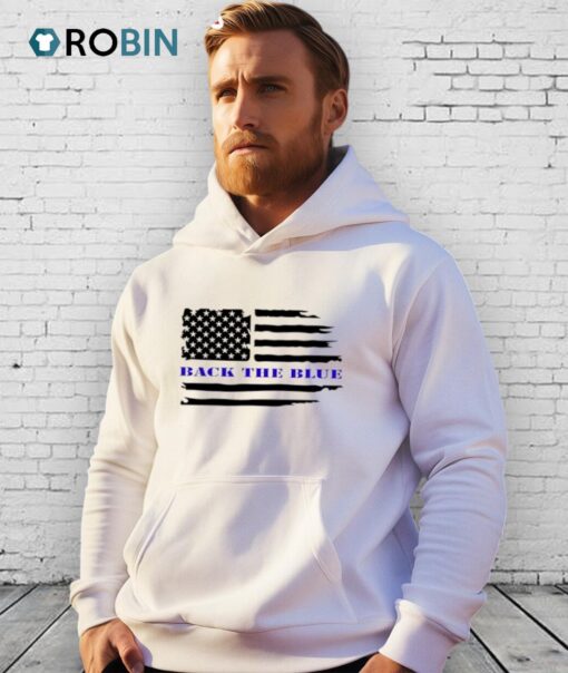 Back The Blue Flag Shirt