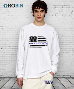 Back The Blue Flag Shirt