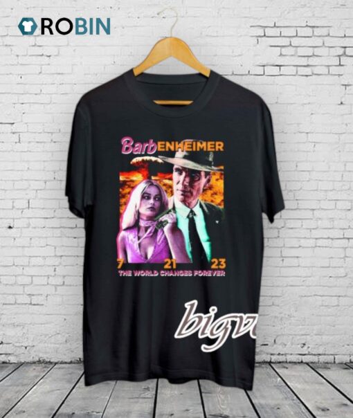 Barbenheimer The World Shirt