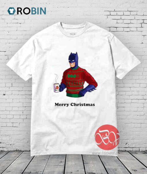 Batman Merry Christmas Shirt