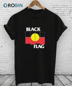 Black Flag X Aboriginal Flag Unisex Shirt