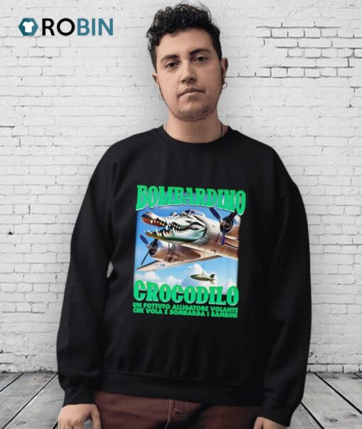 Bombardino Crocodilo Shirt