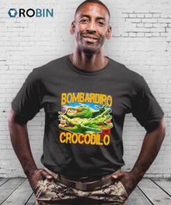 Bombardiro Crocodilo Brainrot Shirt