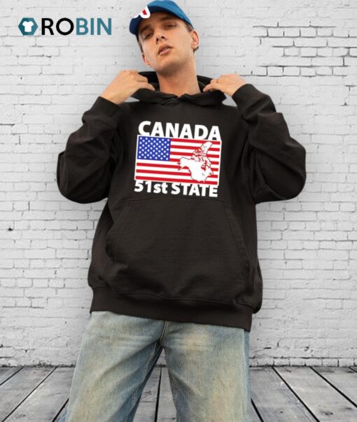 Canada 51st State Flag Shirt