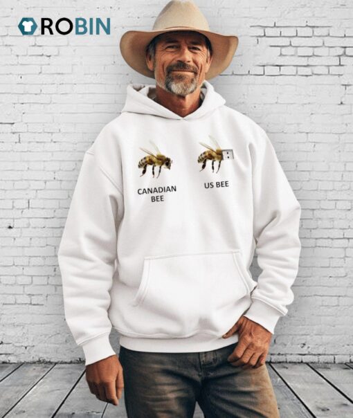 Canadian Bee Us Bee Shirt