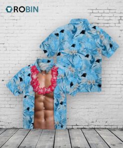 Carolina Panthers Chest Illusion Hawaiian Shirt