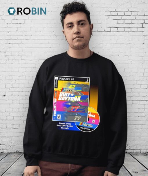 Carson Hocevar’s Dirt To Daytona Shirt