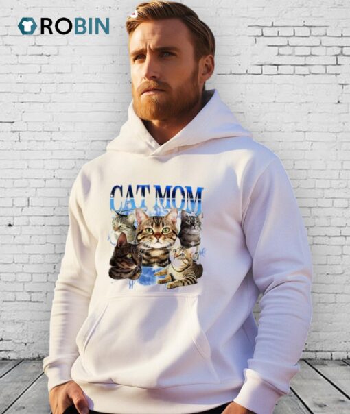 Cat Mom Lightning Graphic Shirt