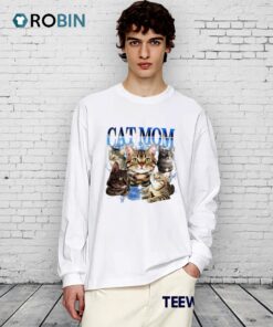 Cat Mom Lightning Graphic Shirt Cat Mom Lightning Graphic Shirt