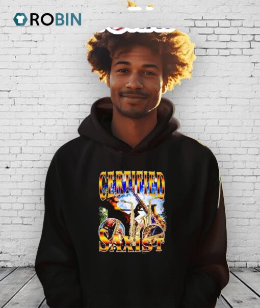 Certified Saxist Retro Shirt