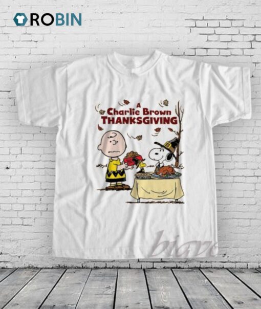 Charlie Brown Thanksgiving Shirt