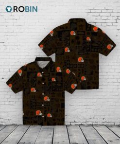 Cleveland Browns Tropical Patchwork Hawaiian Shirt
