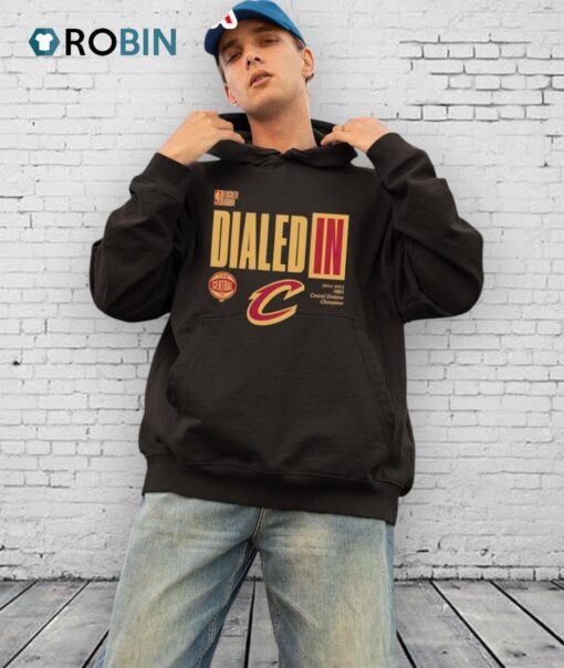 Cleveland Cavaliers Maroon 2025 Division Champions Locker Room Shirt