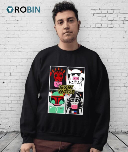 Cow Wars Star Wars Shirt