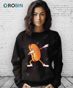 Cute Dabbing Hot Dog Shirt Cute Dabbing Hot Dog Shirt