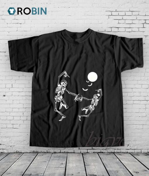 Dancing Skeleton Halloween Shirt