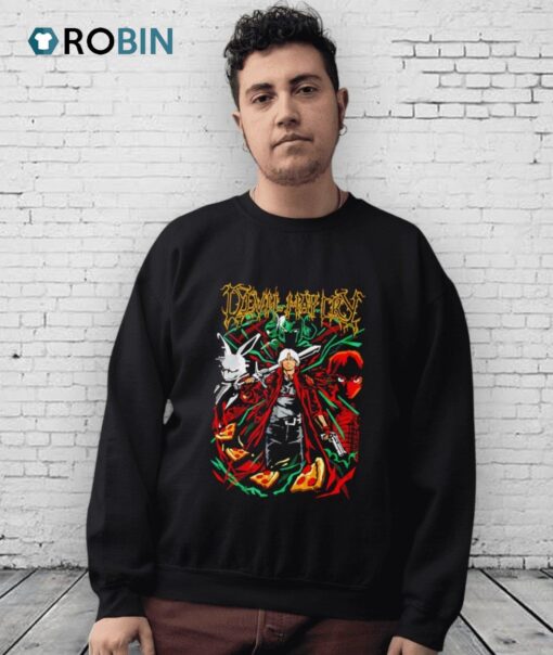Devil May Cry Dante Late Night Pizza Shirt