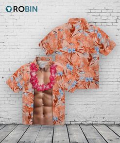 Denver Broncos Chest Illusion Hawaiian Shirt