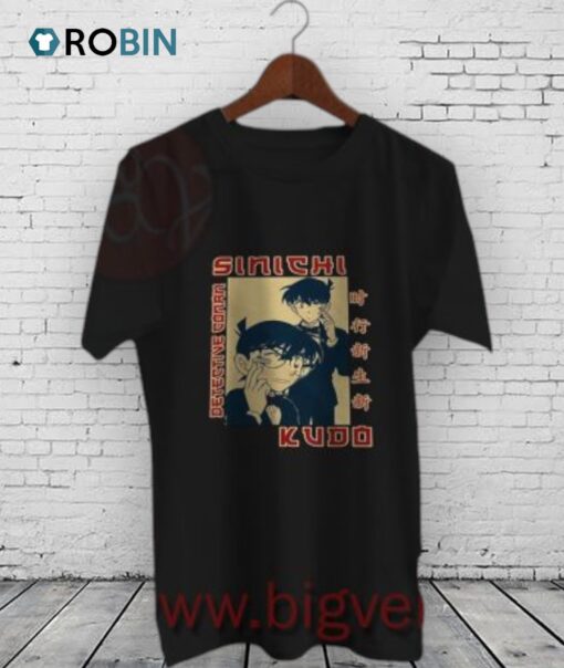 Detective Conan Edogawa Sinichi Kudo Shirt