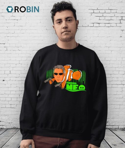 Finding Neo Matrix Movie Shirt